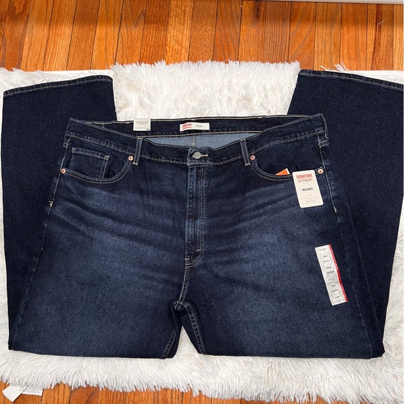 Signature by Levi Strauss Mens relaxed jeans size 44x30 - Picture 4 of 6